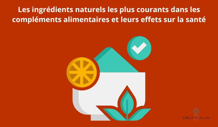 Les ingrédients naturels les plus courants dans les compléments alimentaires et leurs effets sur la santé