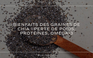 Originaires du Mexique, les graines de chia sont reconnues pour leurs nombreux bienfaits sur la santé.